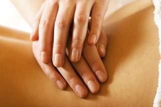 Relaxing massage session to reduce stress and promote wellness at Ria’s Touch Massage in Shelby Township, MI."

